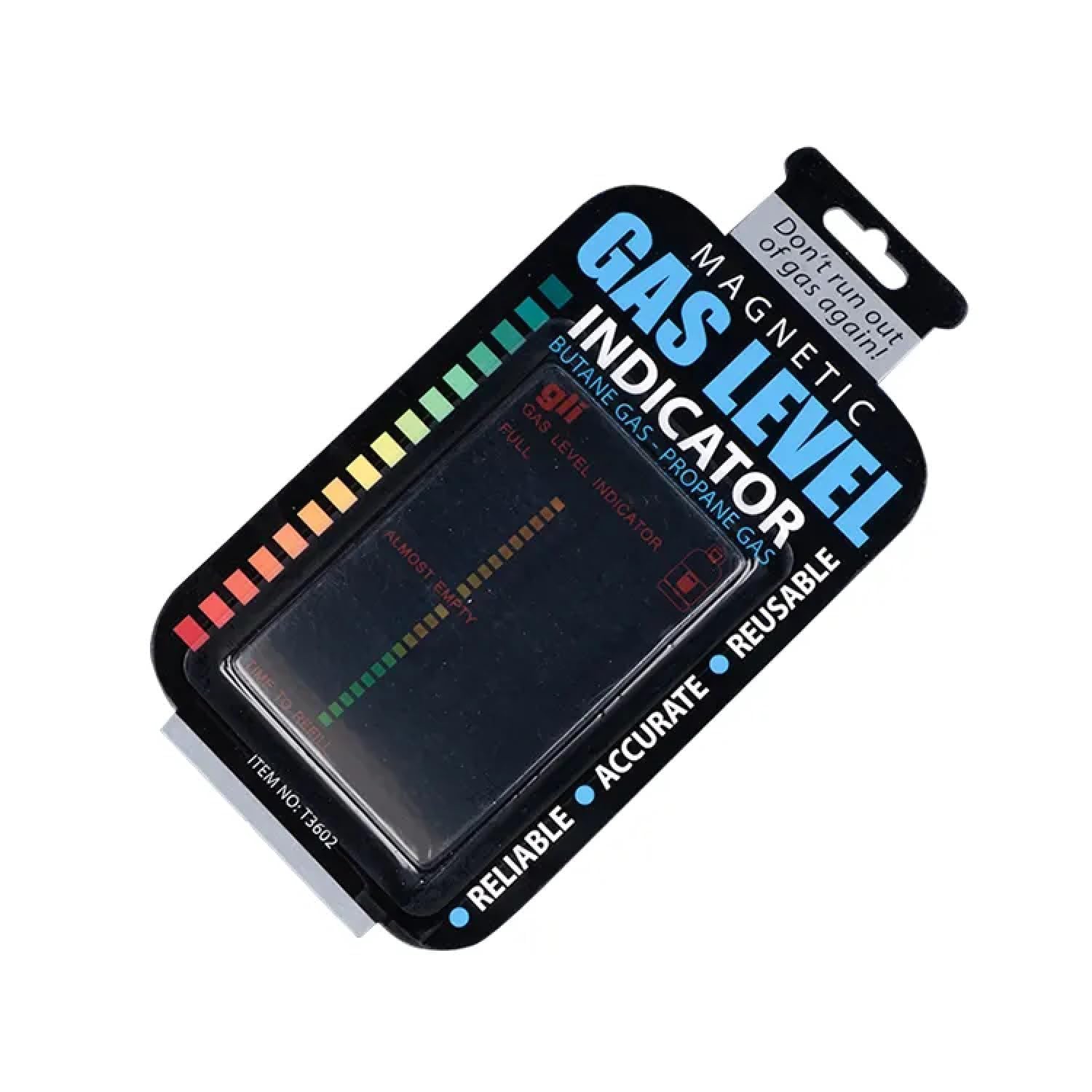 Magnetic Gas Level Indicator Reusable Propane Fuel Level Indicator